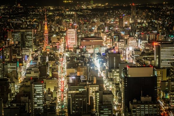 栄の夜景 007-2